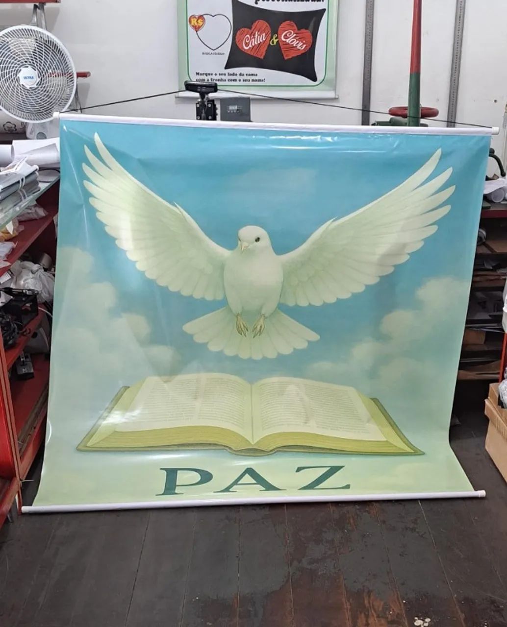 Impressão em banner