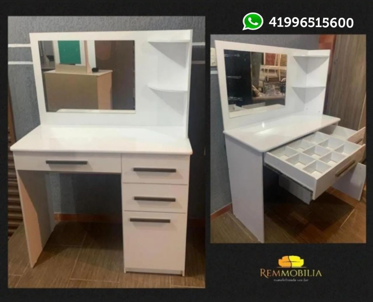 Penteadeira multiuso novo - ENTREGAMOS MONTADO - Foto 3