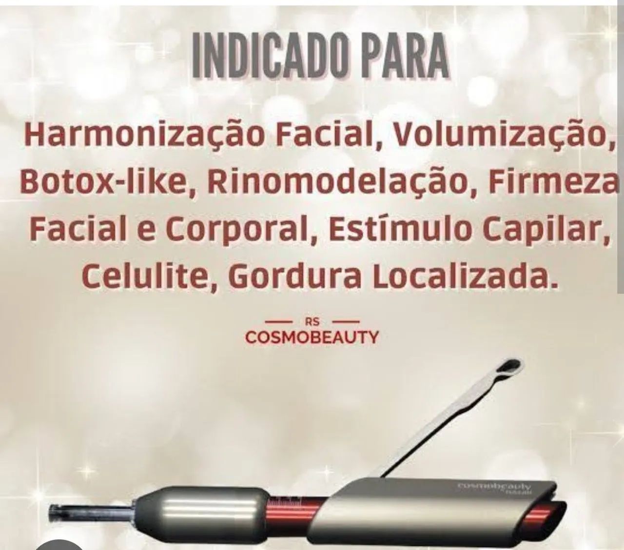 Caneta pressurizada Cosmobeauty  - Foto 2