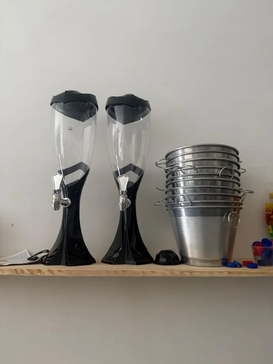 Dispensers para cereais e outros alimentos
