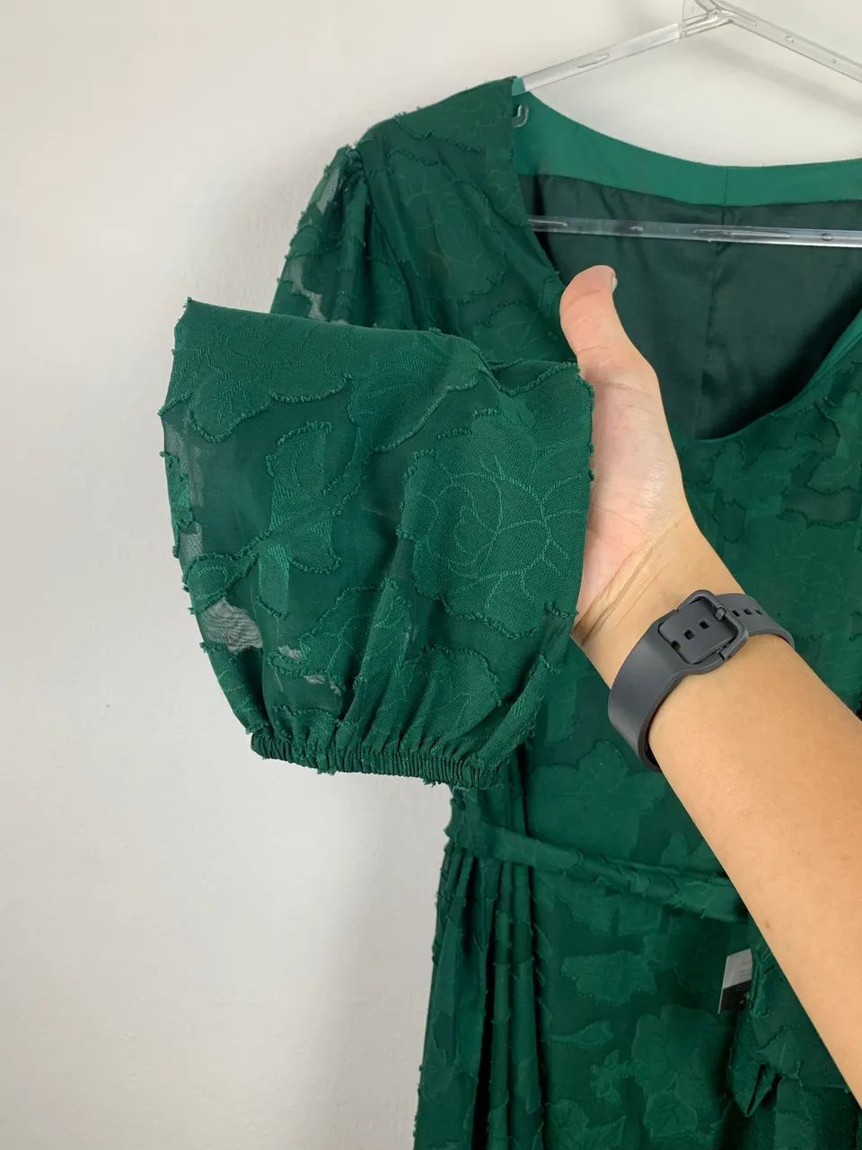 Vestido verde longo - Foto 4