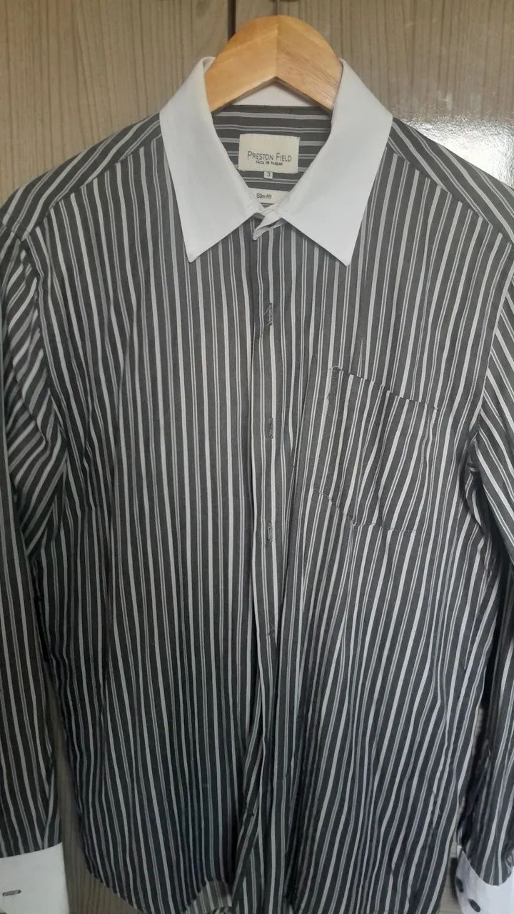 Camisa social preta - Foto 3