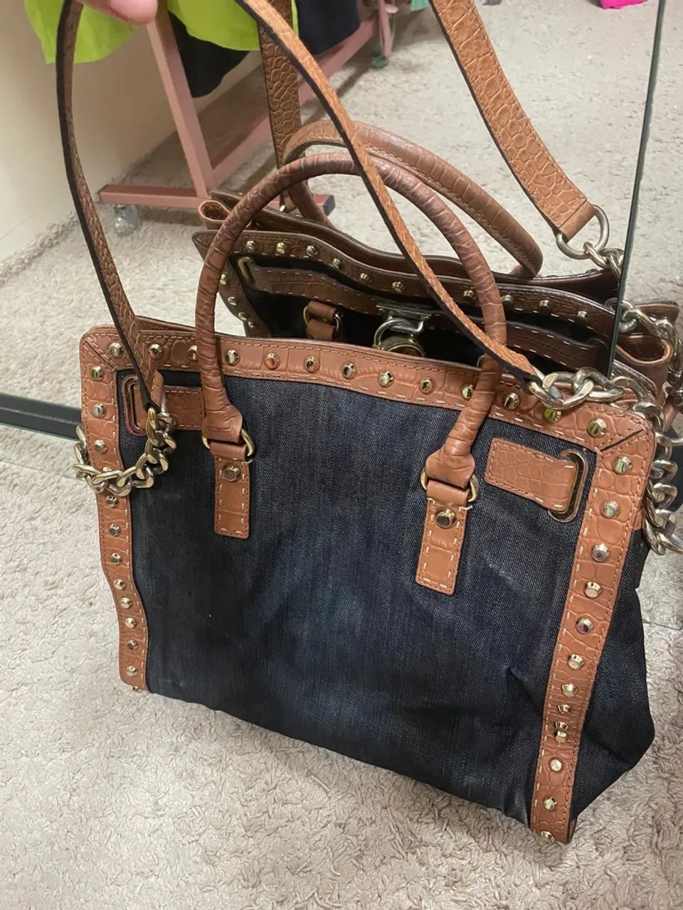 Bolsa Michael Kors Jeans - Foto 3