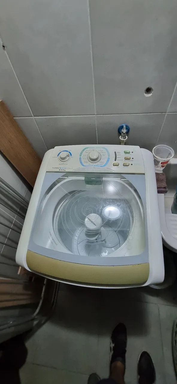 Máquina de Lavar 8kg Electrolux 
