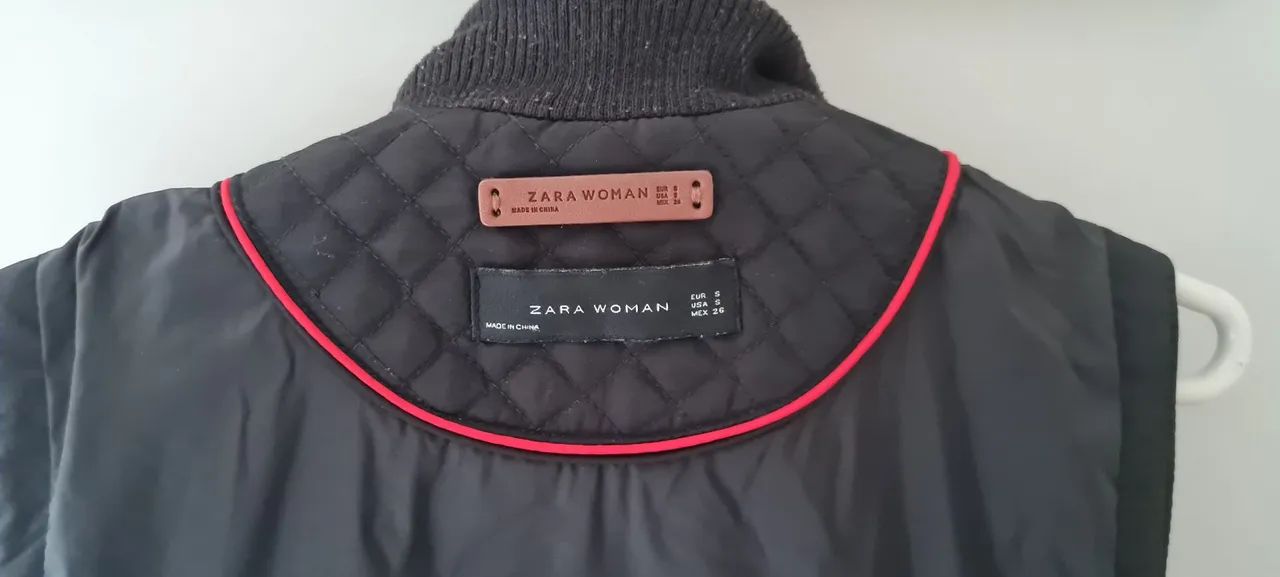 Colete preto puff da Zara - Foto 3