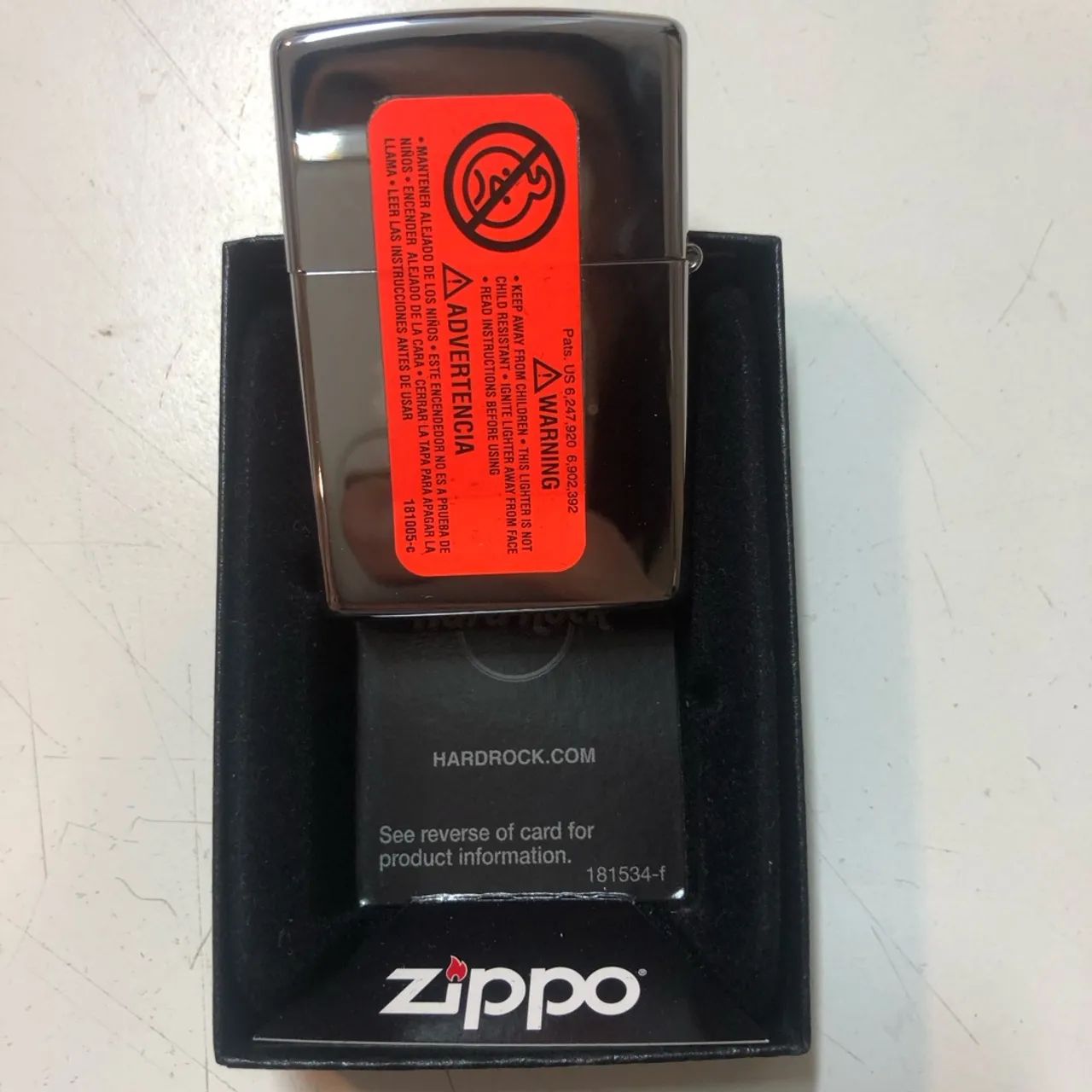 Isqueiro Zippo Original Hard Rock Hollywood - A prova de Vento - Foto 2