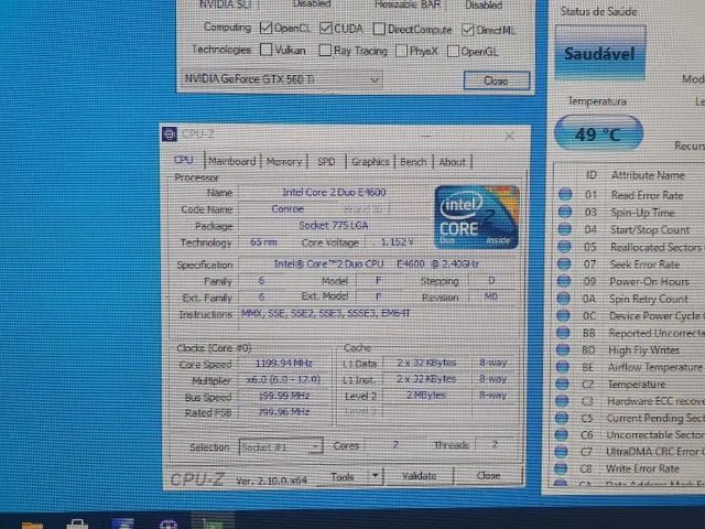 Kit Básico PC - Intel Core 2 Duo - Placa mãe Gigabyte - 2gb ram - 160gb hd - Foto 4