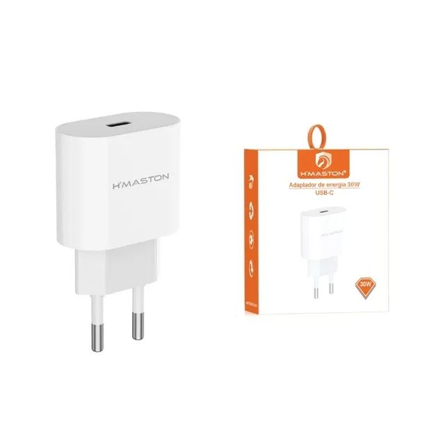 Carregador Fonte Tipo-C de Carregamento Turbo 30w Fonte 3A - Coimbra Computadores Entre - Foto 2