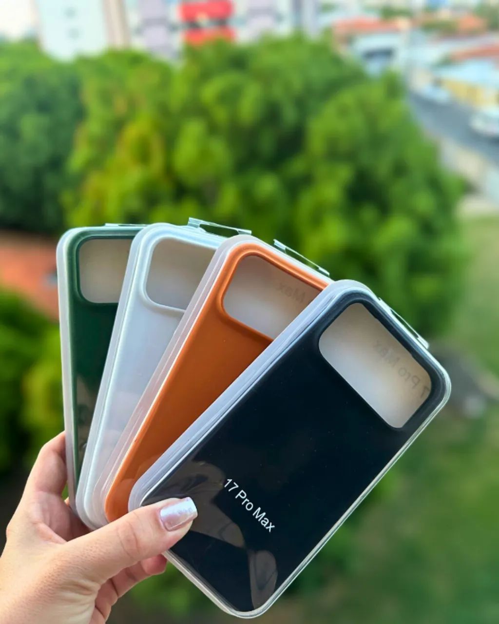 Capa Silicone Case Iphone 17 Pro Max - Foto 2