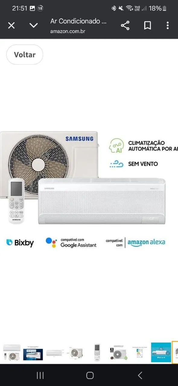 Samsung Split Inverter 12.000 WindFree - Foto 2