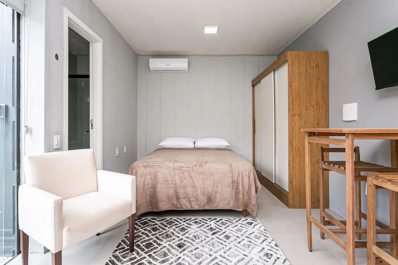 Studio 100% Mobiliado! Vila das Acácias O Melhor do Sul da Ilha!