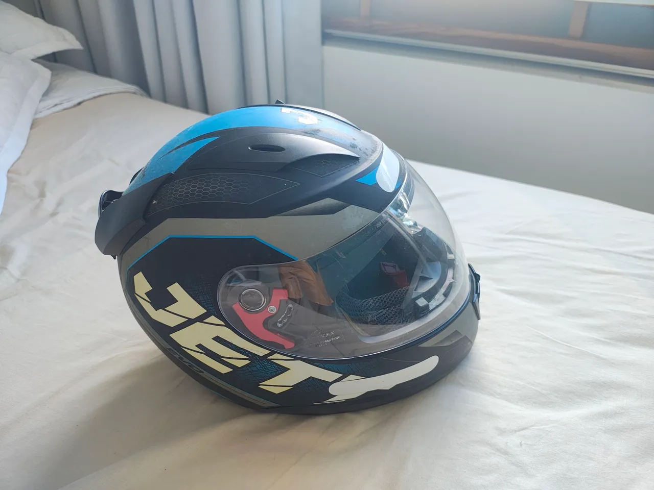 Capacete de Moto Jet Evo Tamanho 58