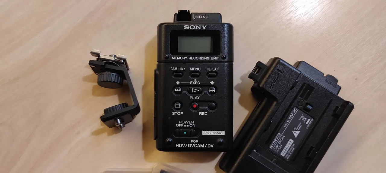 Gravador Sony Mcr1 + 5 Cartões CF + Acessórios