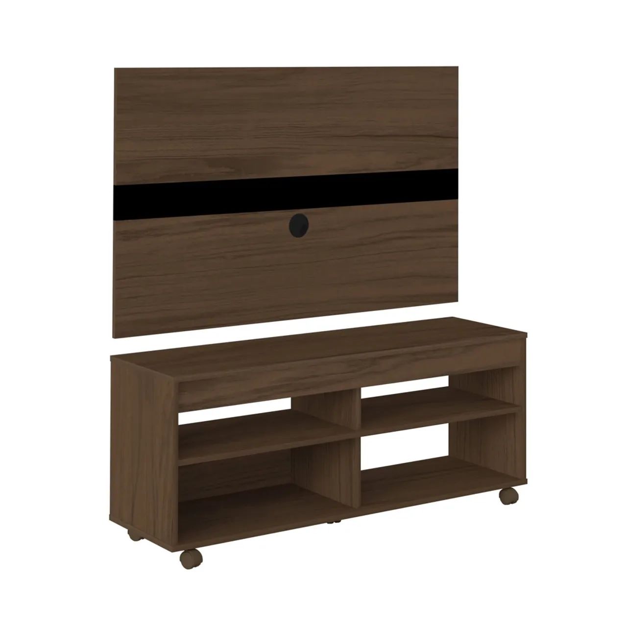 Rack com painel 