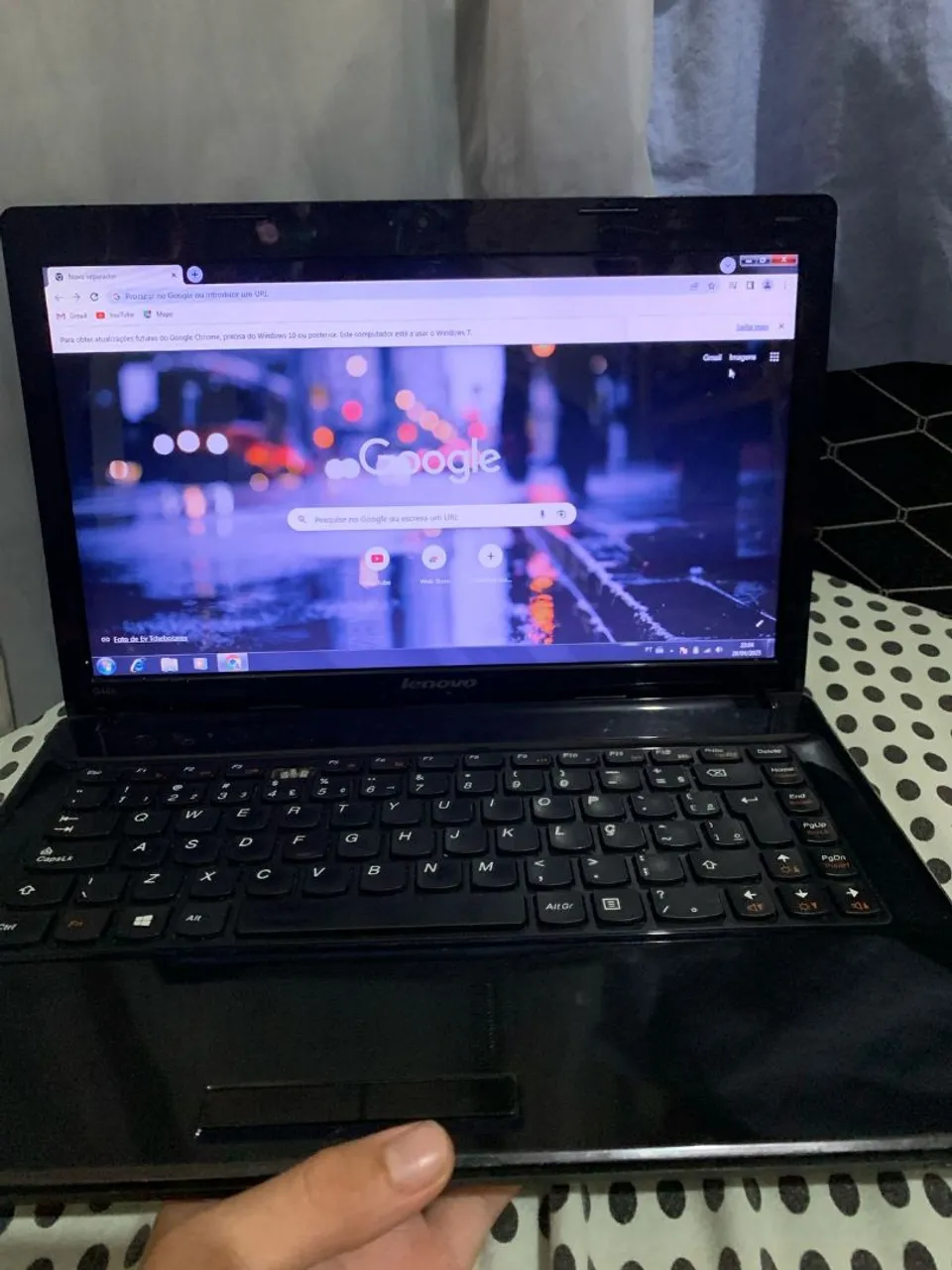 Notebook Lenovo para uso pessoal