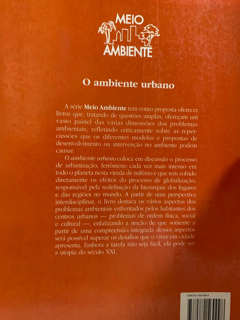 LIVRO- O AMBIENTE URBANO  - Foto 2