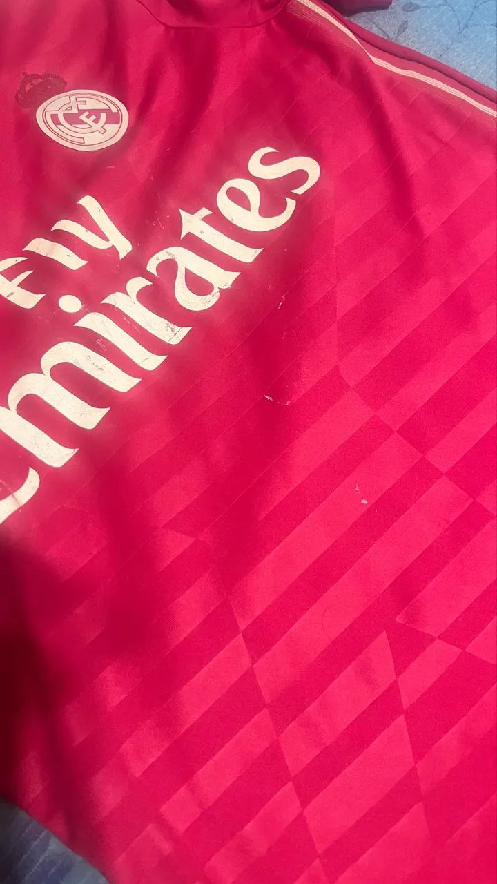 Camisa real Madrid rosa  - Foto 4