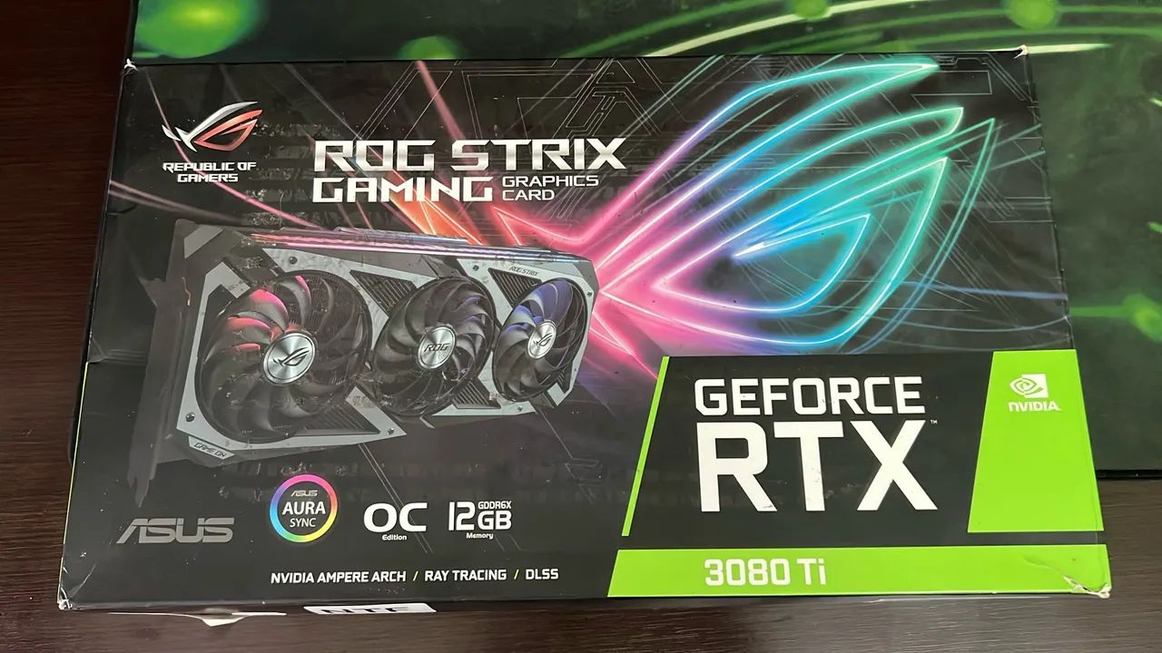 RTX 3080ti rog strix 