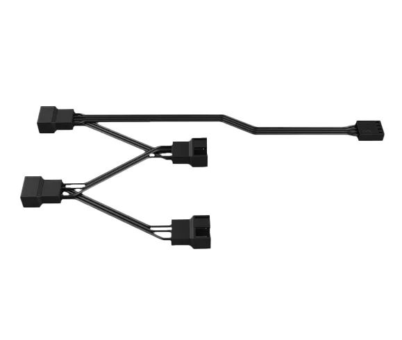 Cabo Adaptador Splitter Para Fans Pwm 1 Entrada 4 Saidas Pcyes - Sptpwm4Pcy - WZetta