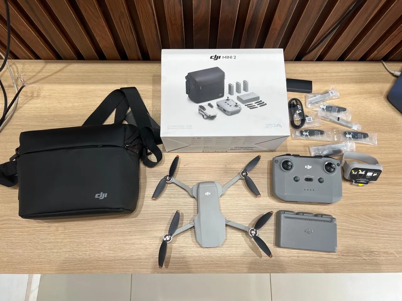 Drone DJI mini 2 Combo Flymore PERFEITO