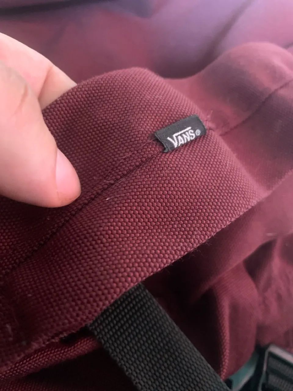 Mochila Vans vinho - Foto 4