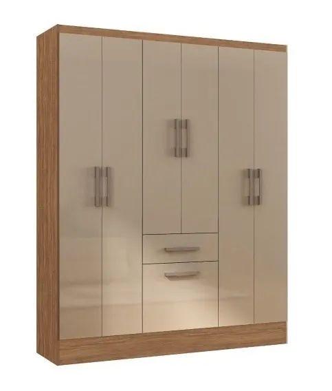 Guarda-Roupa Panamá 6 pts 1,82x1,48