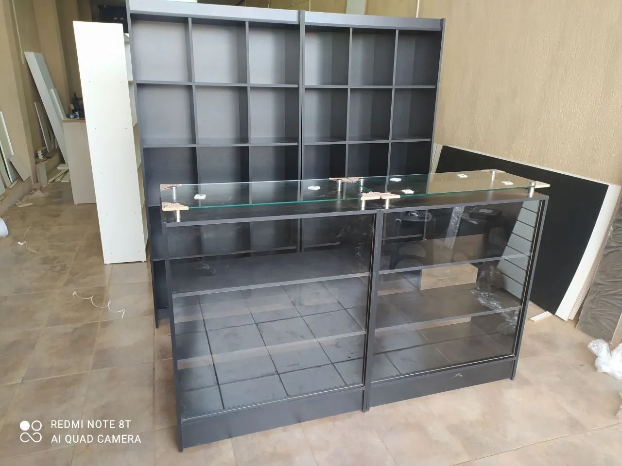 Conjunto de Expositores para Loja MDF kit 