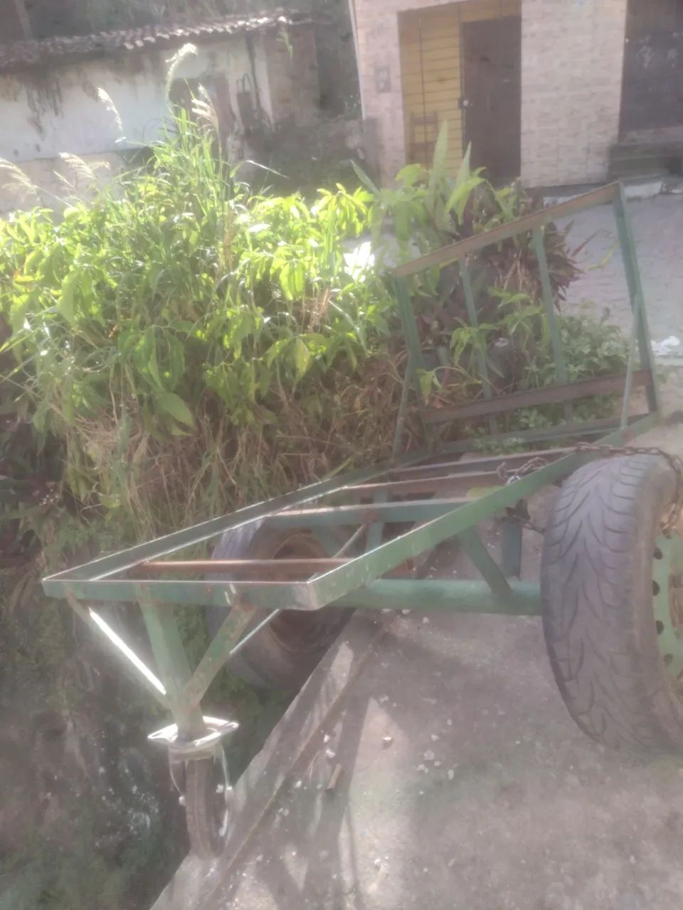 Uma carroça 