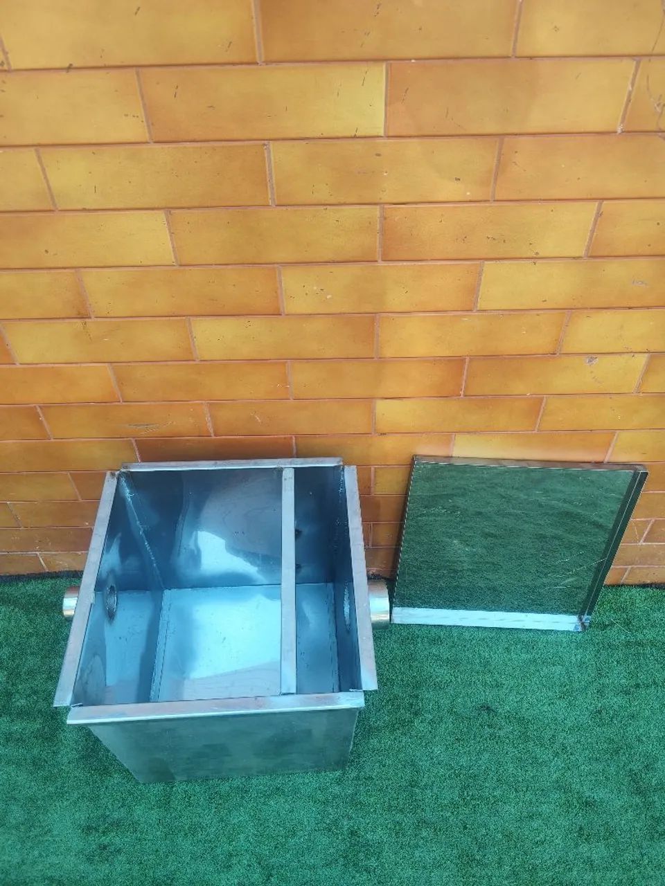 Caixa de gordura inox  - Foto 2