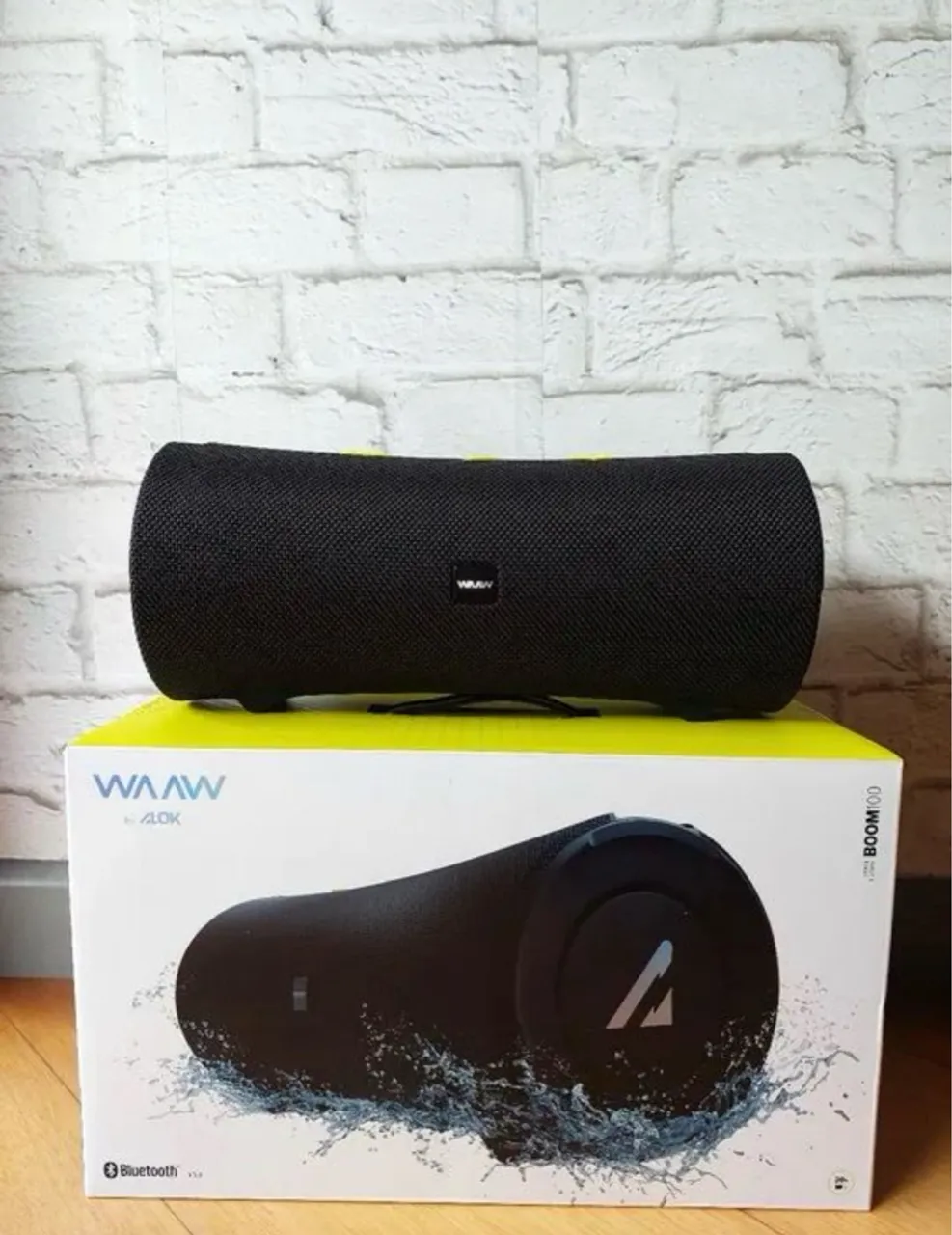 Caixa de Som Bluetooth WAW by Alok Boom 100 - Nova