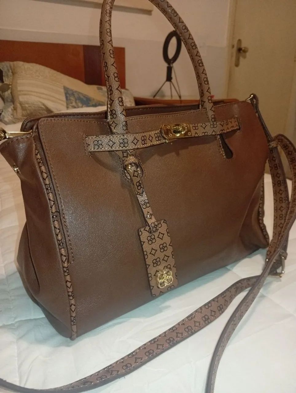 Bolsa Couro Luz da Lua - Foto 4