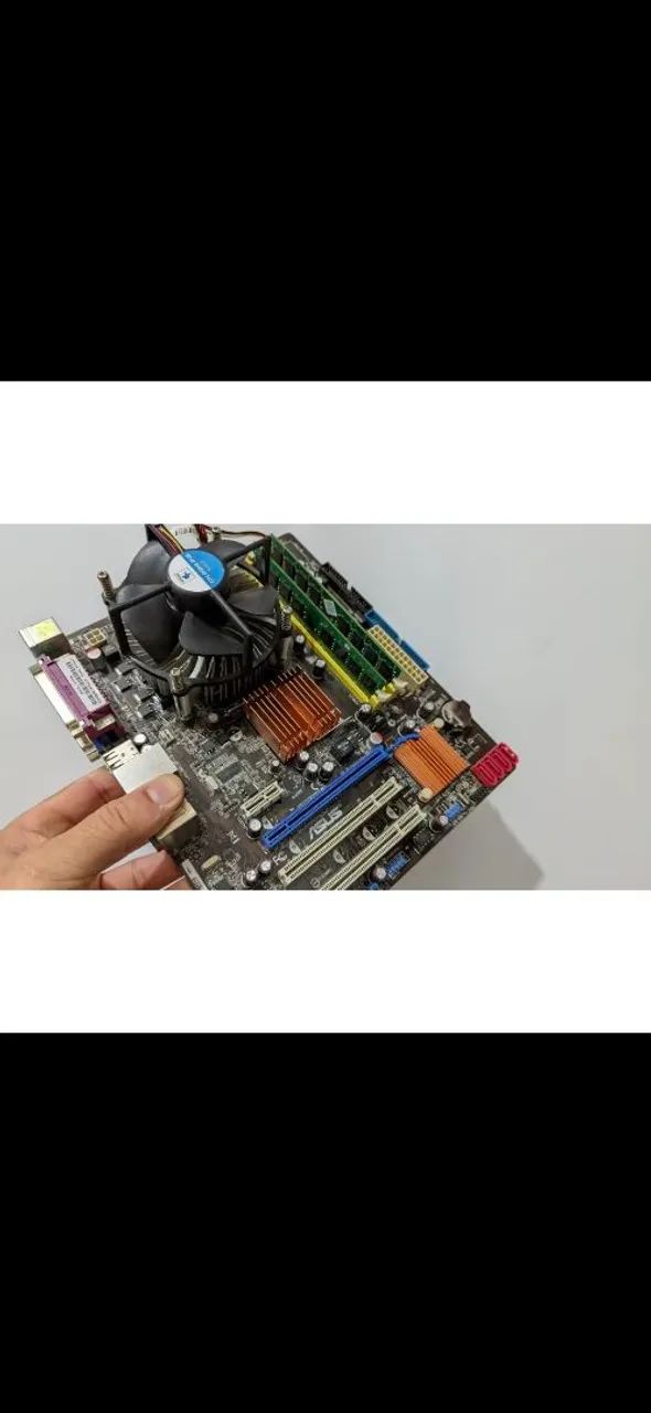 Kit processador pentium 4 631 + placa mãe asus 775 - Foto 2