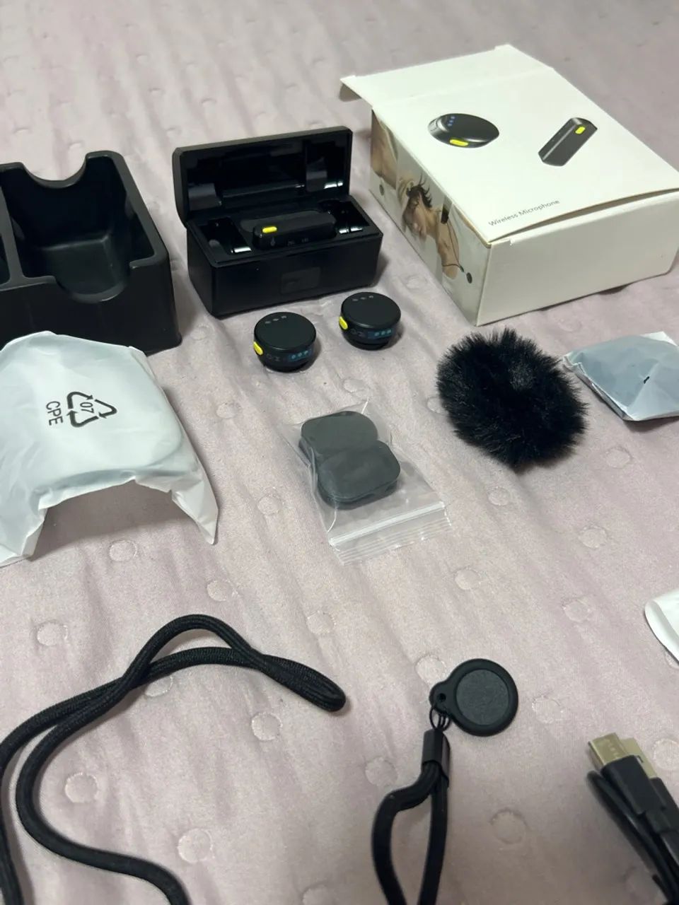 Microfone Lapela Kit USB-C - Foto 2