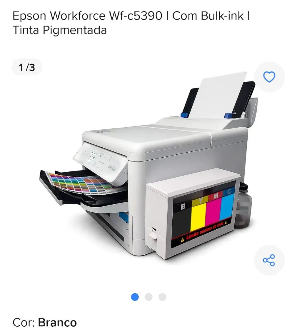 Impressora Epson WF C-5390