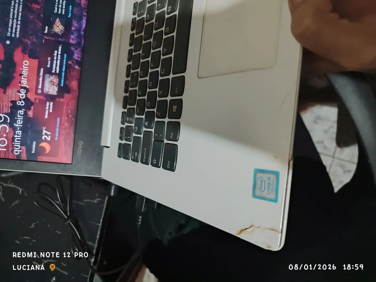 Notebook Lenovo i5 7th SSD  - Foto 2