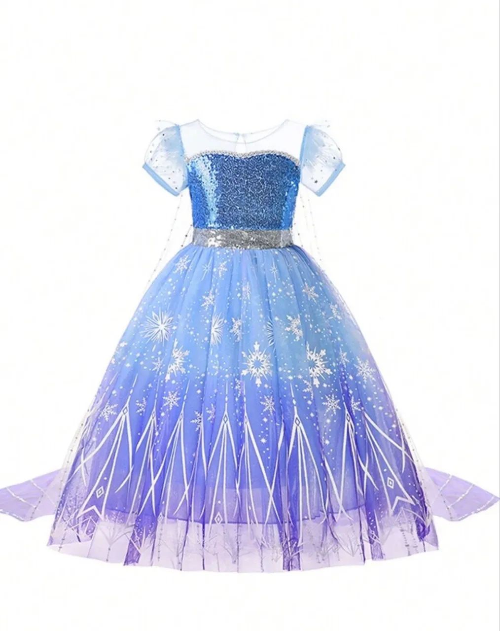 Vestido Elsa frozen