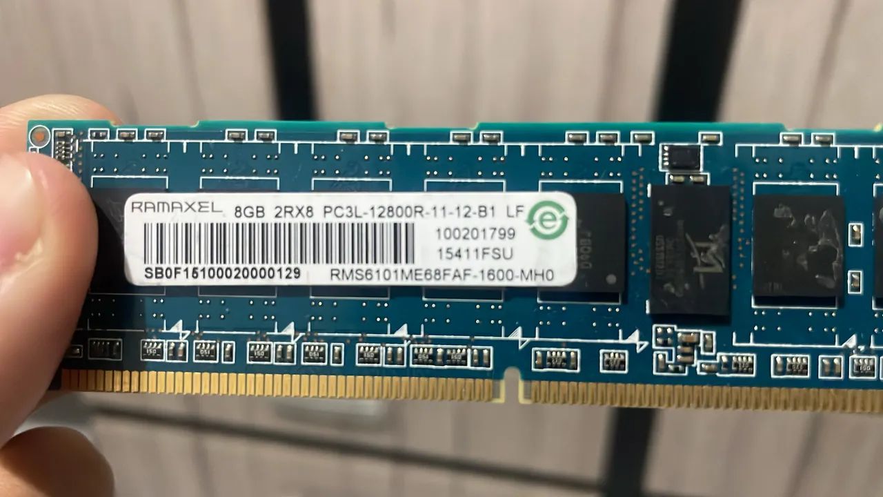 Memória ram ddr3 8gb ECC - Foto 2