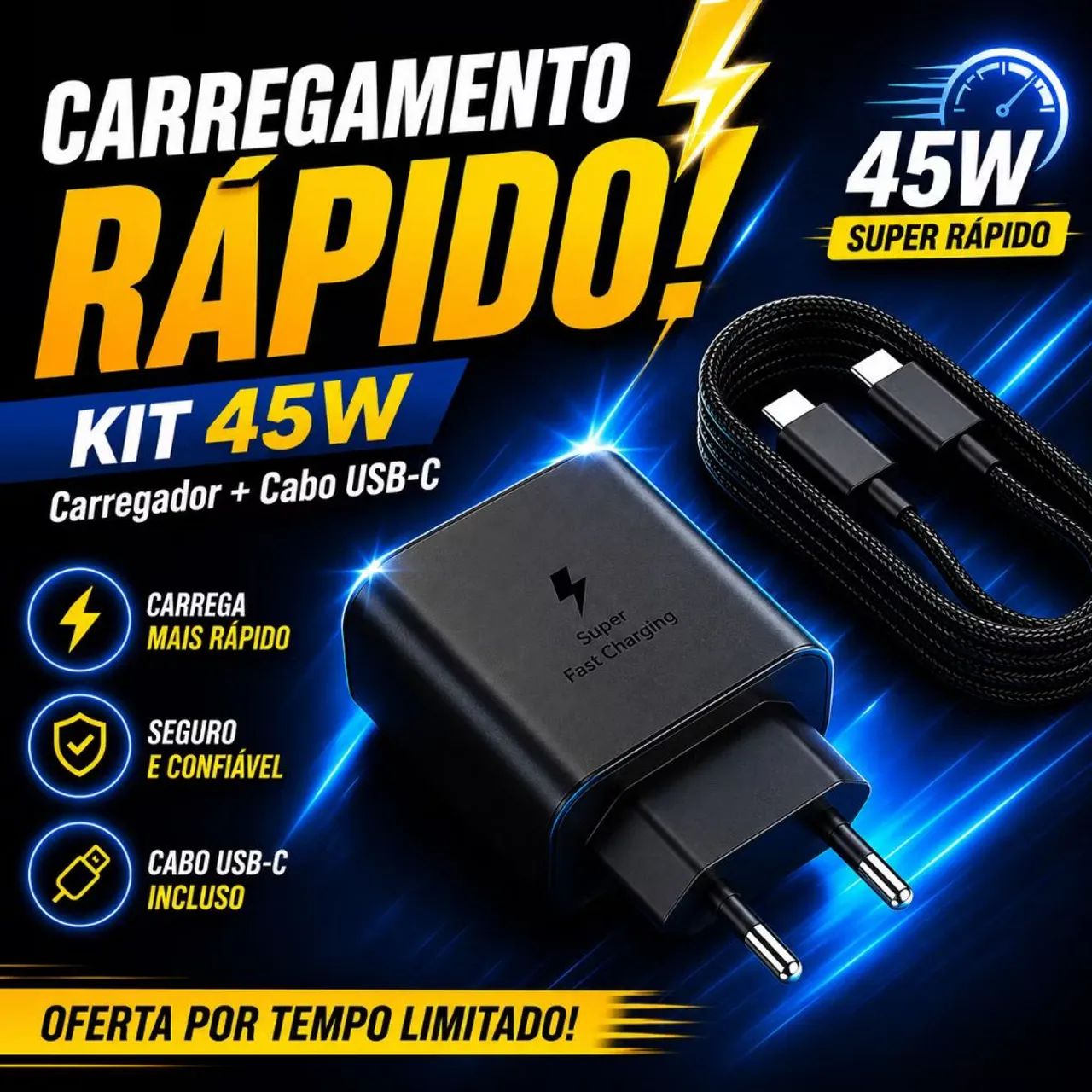 Carregador Usb- C 45w
