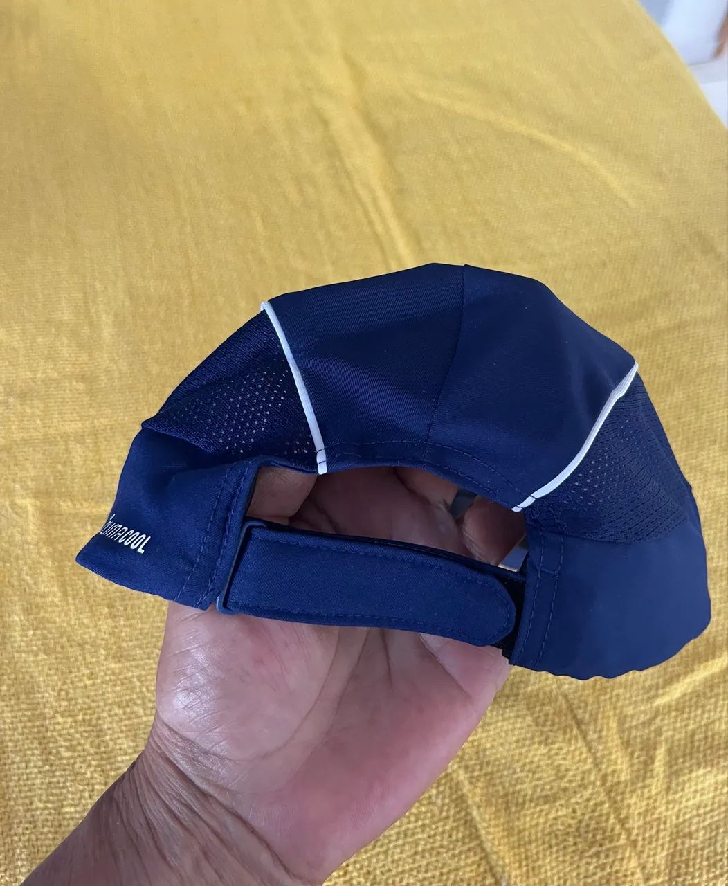 Boné Adidas Novo - Original - Azul/laranja - Foto 4