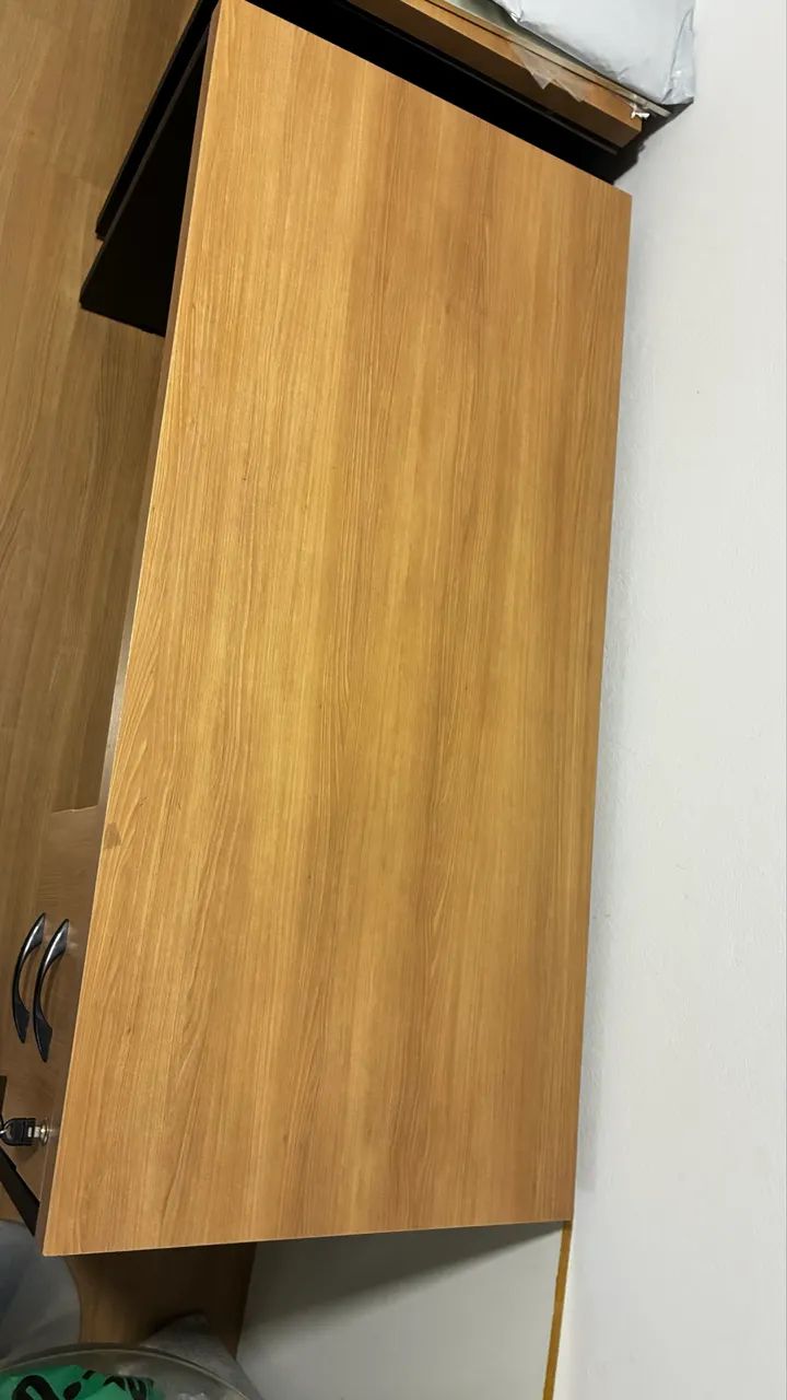 Escrivaninha 1,34m com 2 gavetas - Foto 4