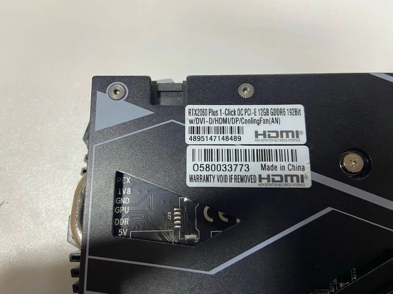 RTX 2060 12gb (com defeito ! - Foto 3