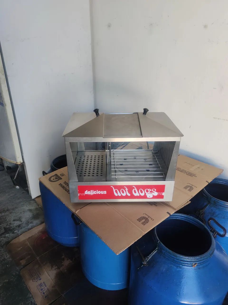 ESTUFA VITRINE BANHO MARIA 