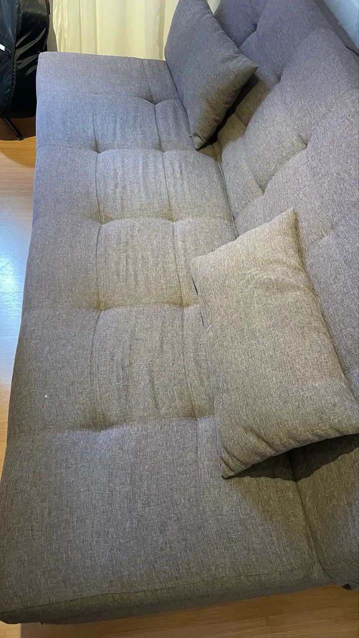 Sofa Retrátil Linho - Foto 3