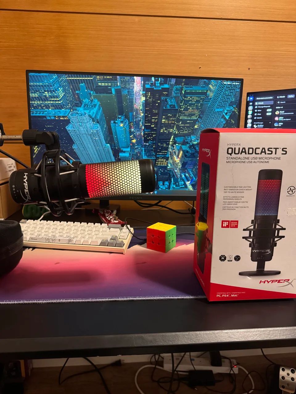 Hyperx Quadcast S + braço