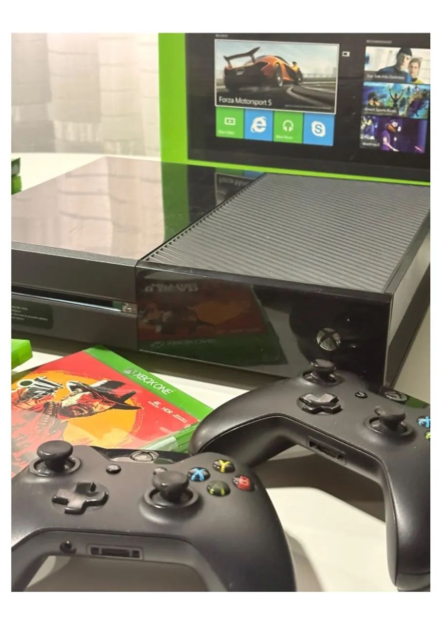 Xbox one completo com kinect e jogos - Foto 3
