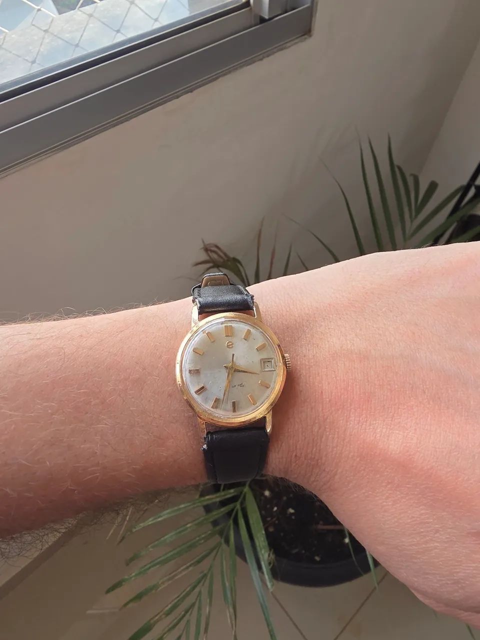 Electon swiss made raro calibre 971