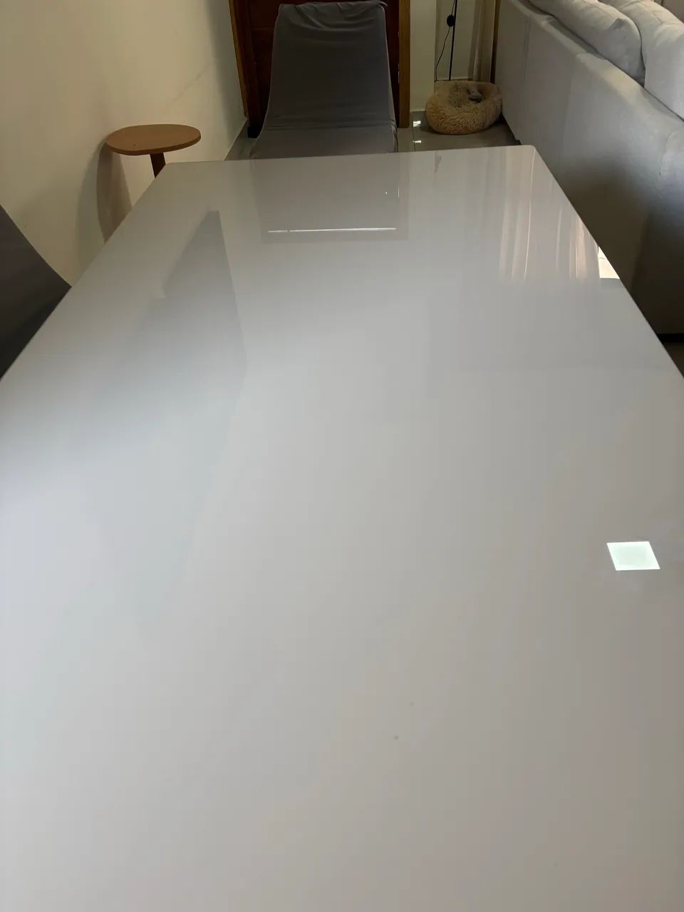 Mesa de jantar alto padrão com 1,80 m