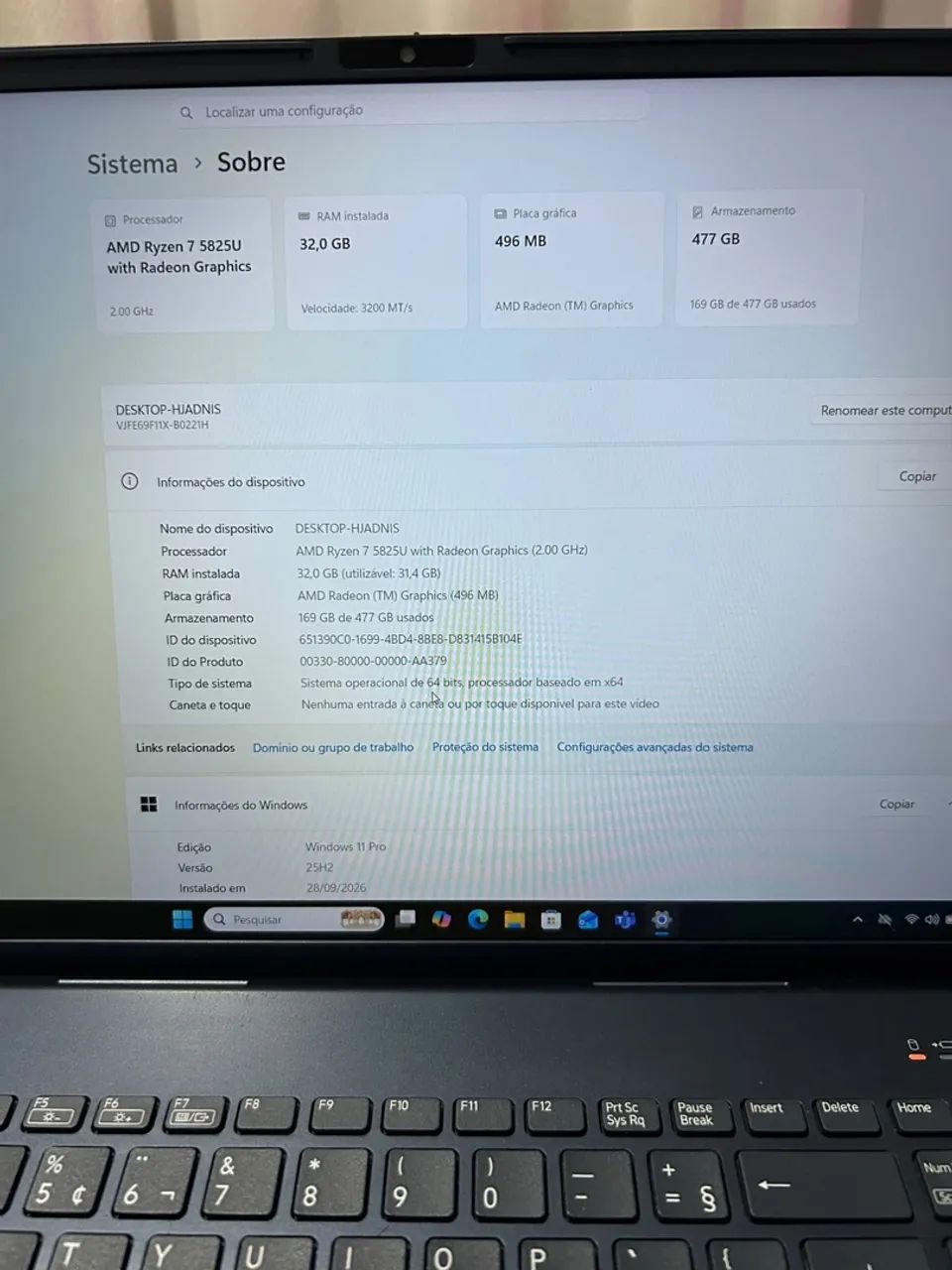 Notebook vaio fe 16 32gb de ram - Foto 5