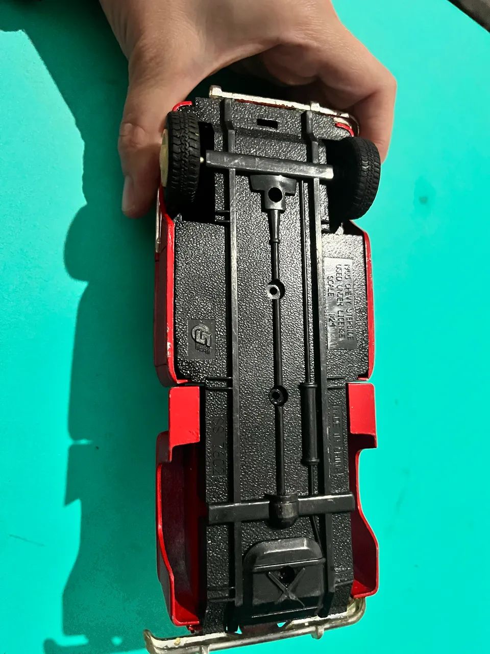 miniatura é uma Chevrolet Stepside Pickup 1955 - Foto 3