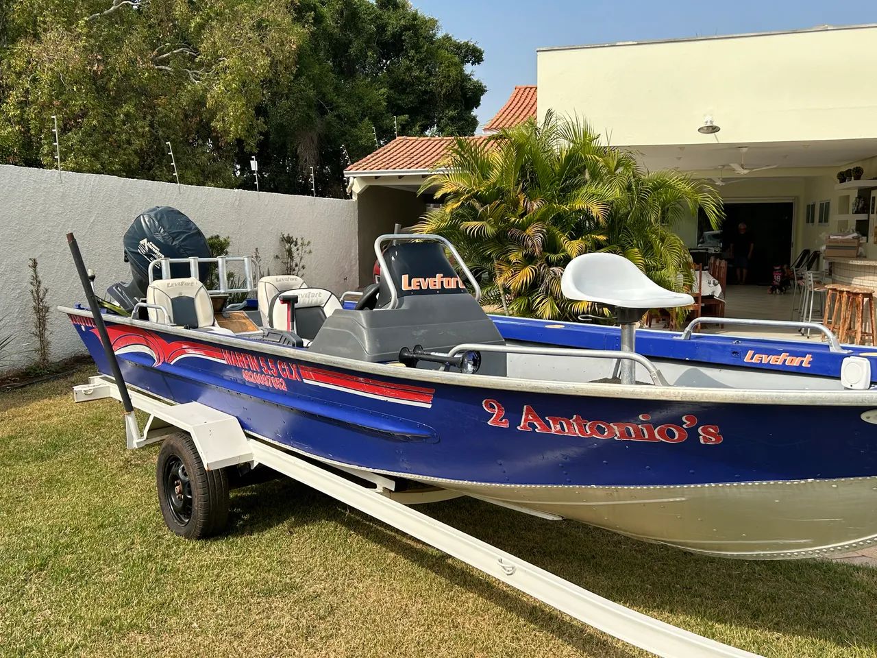 Lancha Levfort 60 yamaha 4 tempos